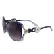 (image for) Snap Jewelry Sunglasses - Blue with Silver Rose Accent