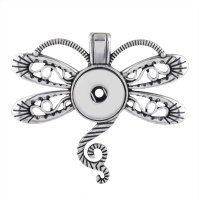 (image for) Snap Jewelry Pendant Designer Dragonfly fits 18-20mm