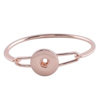 (image for) Snap Jewelry Hinge Bangle - Rose Gold