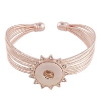 (image for) Snap Jewelry Rose Gold Cuff Bangle