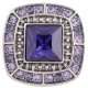 (image for) Snap Jewelry Rhinestone - Square Cut Shades of Purple