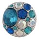 (image for) Snap Jewelry Rhinestone - Cluster - Multi Color Blue
