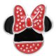 (image for) Snap Jewelry Minnie Mouse Enamel fits Ginger Snaps 18-20mm