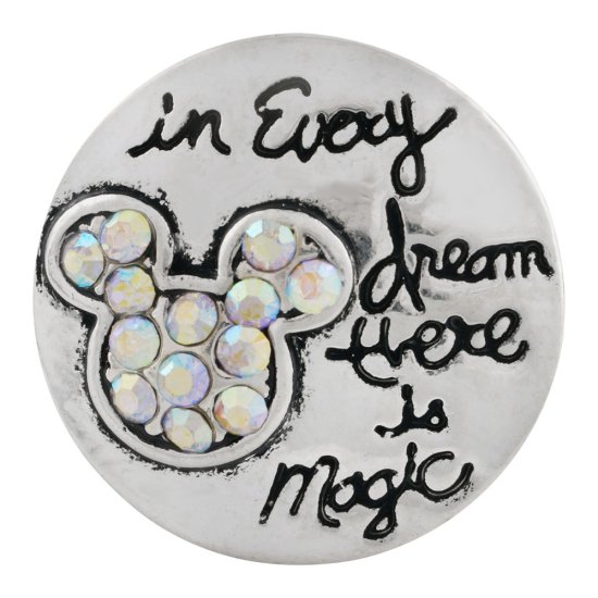 (image for) Snap Jewelry Rhinestone -"In Every Dream There is Magic" Script - Click Image to Close