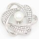 (image for) Snap Jewelry Rhinestone - Pearl in Swirl