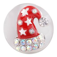(image for) Snap Jewelry Enamel - Christmas Hat
