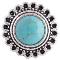 (image for) Snap Jewelry Stone - Turquoise Halo