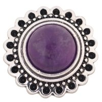 (image for) Snap Jewelry Stone - Purple