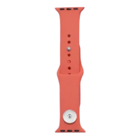 (image for) Snap Jewelry Orange Silicone Wristband 38/40mm fits Apple iWatch