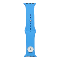 (image for) Snap Jewelry Sky Blue Silicone Wristband 38/40mm fits iWatch