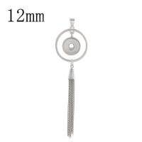 (image for) Mini Snap 12mm - Pendant Halo Design with Tassel