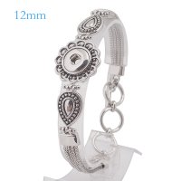 (image for) Mini 12mm Snap Jewelry Toggle Strands Bracelet Flower Designer