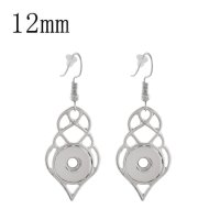 (image for) Mini 12mm Snap Jewelry Designer Earring High Polish Drops