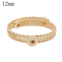 (image for) Mini Snap 12mm - Bangle Wire Wrap Gold-Tone