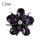 (image for) Mini Snap 12mm - Flower in Purple Petals