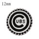 (image for) Mini 12mm Snap Metal -Sports Cubs