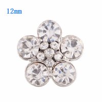 (image for) Mini 12mm Snap Jewelry rhinestone Cluster Clear