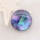 (image for) Mini Snap 12mm - Abalone PINK & BLUE