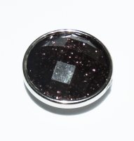 (image for) Snap Jewelry Faceted Glitter - Brown