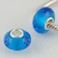 (image for) 925 Crystal Beads - Caribbean Blue