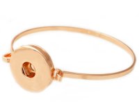 (image for) Snap Jewelry Wire Bangle - Rose Gold