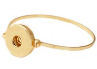 (image for) Snap Jewelry Wire Bangle - Gold