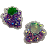 (image for) Grapes Shoe Charms Air Bubble Bling Compatible with Crocs
