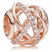 (image for) Charm 925 - Rose Gold Galaxy