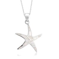 (image for) 925 - sterling - Starfish MOP Medium Pendant