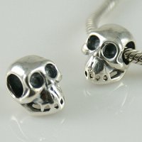 (image for) Charm 925 Silver - Skull