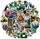 (image for) Big Foot Sasquatch #2 Decal Stickers Non Repeating 50 pcs