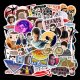 (image for) Stranger Things Decal Stickers Non Repeating Characters 50 pcs