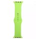 (image for) Lime Green Silicone Loop Strap Compatible with Apple Watch Bands 42mm 44mm 45mm 49mm