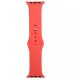 (image for) Coral Red Silicone Loop Strap Compatible with Apple Watch Bands 38mm 40mm 41mm