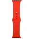 (image for) Red Silicone Loop Strap Compatible with Apple Watch Bands 38mm 40mm 41mm