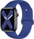 (image for) Royal Blue Silicone Loop Strap Compatible with Apple Watch Bands 42mm 44mm 45mm 49mm Small