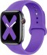 (image for) Grape Silicone Loop Strap Compatible with Apple Watch Bands 42mm 44mm 45mm 49mm Small