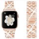 (image for) Rose Gold Apple Diamond Stainless Bands 38mm 40mm 41mm
