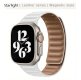 (image for) Starlight Magnetic Leather Strap Compatible with Apple Watch Bands 42mm 44mm 45mm 49mm