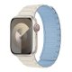 (image for) Antique White/Blue Fog Apple Magnetic Silicone Band 38mm 40mm 41mm
