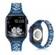 (image for) Blue Apple Rhinestone Stainless Bands 42mm 44mm 45mm 49mm