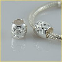 (image for) Charm 925 CZ Stone - Sun