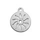 (image for) 12*14mm Small Stainless Steel Charm - Sun