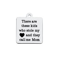 (image for) Medium 18*21mm Stainless Steel Charm