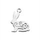 (image for) 13*16mm Small Stainless Steel Charm - Rabbit