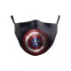 (image for) 3D CHILD'S CAPTAIN AMERICA Face Mask Ear Loops Washable W/SLOT