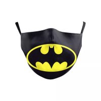 (image for) 3D CHILD'S BATMAN Face Mask Ear Loops Washable W/SLOT