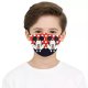 (image for) 3D CHILD'S TWIN MICKEY MOUSE Face Mask Ear Loops Washable W/SLOT