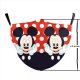 (image for) 3D CHILD'S TWIN MICKEY MOUSE Face Mask Ear Loops Washable W/SLOT