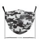 (image for) 3D CHILD'S CAMOUFLAGE Face Mask Ear Loops Washable W/SLOT